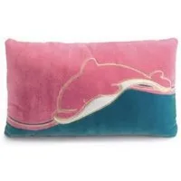Nici Babykissen 26321 Nici Delfinkissen rosa 25x43cm