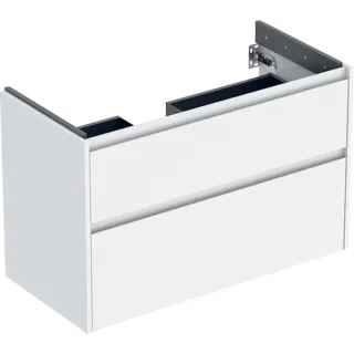 Geberit Renova Plan Unterschrank für Waschtisch, mit zwei Schubladen: 94.8x60.6x44.6cm, 504032011 504032011