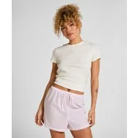 Hunkemöller Pyjama Heart Pyjama Shorts - Gestreift aus Baumwolle