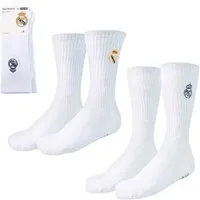 Real Madrid Socken Sockenpack 2 Paar Herren Baumwollsocken Alltag Freizeit