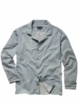 Mey & Edlich Herren Rockiges Pyjamaoberteil Grau 100 % Baumwolle