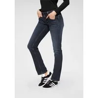 Pepe Jeans Straight-Jeans GEN in Baumwoll-Qualtät mit geradem Bein und Doppel-Knopf-Bund