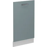 Vicco Frontblende R-Line, Blau-Grau/Weiß, 45 cm ohne Arbeitsplatte (1 St)