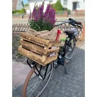 Kistenkolli Altes Land Allzweckkiste Obstkiste Bella geflammt Fahrradkorb Geschenkkiste Aufbewahrungskiste