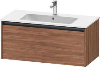 Duravit Ketho.2 Waschtischunterbau wandhängend Nussbaum Matt 1010x480x440 mm - K25064079790000 K25064079790000