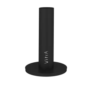 VitrA Origin Zahnbürstenhalter bodenstehend Ø 70 mm Schwarz Matt,A4489636 A4489636