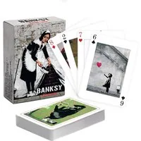 AvantgART Spiel Banksy Spielkarten – Klassisches Kartendeck mit Kunstmotiven