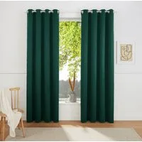 OTTO home Vorhang SOLA (1 St), Ösen, verdunkelnd, Polyester, blickdicht, Ösen-Aufhängung, wärmeabweisend, 1er oder 2er Set