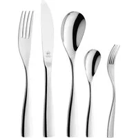 Carl Schmidt Sohn Besteck-Set GLINDE 30-teiliges, Edelstahl rostfrei 18/10 (30-tlg), 6 Personen, Edelstahl 18/10, Praktisches Komplett-Set für den täglichen Gebrauch