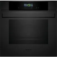 SIEMENS Einbaubackofen iQ700 iQ700, HB974GLM1 Einbau-Backofen, matt schwarz, EEK: A+, Pyrolyse-Selbstreinigung, Matte Oberfläche