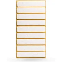 SO-TECH® Möbelfuß Filzgleiter 15 x 80 mm selbstklebend schwarz oder weiß, (9-St)