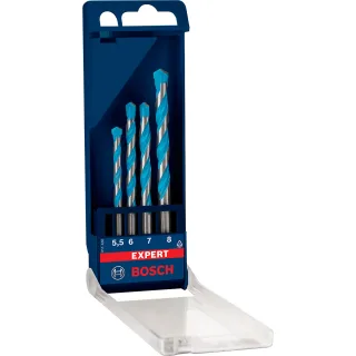 Bosch EXPERT MultiConstruction CYL-9 Bohrer-Set, 4-tlg., für Dreh- und Schlagbohrer - 2608900650