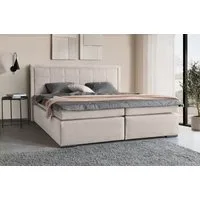 COLLECTION AB Boxspringbett 30 Jahre Jubiläums-Modell Athena, in H2,H3 & H4, wahlweise mit LED-Leiste