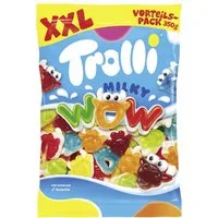 TROLLI Süßigkeit, Trolli Milky Wow Gummibonbon mit Magermilchpulver Packung 350g