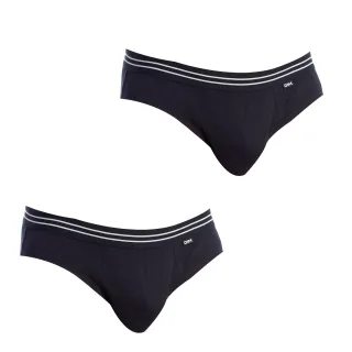 Pack-2 Slips Baumwolle Stretch atmungsaktiver Stoff D6577 für Männer, komfortables und cooles Design
