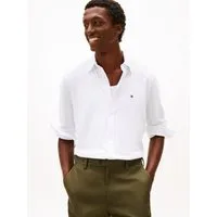 Tommy Hilfiger Langarmhemd KNIT PIQUE FEATHERWEIGHT