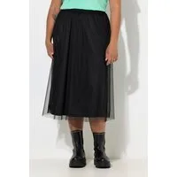 Angel of Style Jerseyrock Mesh-Midirock Straight Shape Elastikbund