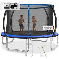 tectake Gartentrampolin Trampolin, (Komplettset), Ø 305 cm, GS-zertifiziert