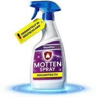 Repellion Insektenspray Anti Motten Spray - Mottenspray gegen Motten & Mottenlarven, 500 ml, Schutz gegen Motten (für Kleidermotten & Lebensmittelmotten)