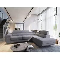 Masseno Ecksofa APIRO mit Schlaffunktion L-Form, Sofa mit Bettkasten