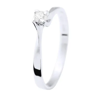 DIADEMA - Ring - Diamant - Weißgold