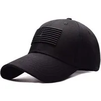 Sporty Baseball Cap U.S.A. Flag Fahne USA Basic Retro Amerika Baseballcap mit Belüftungslöchern