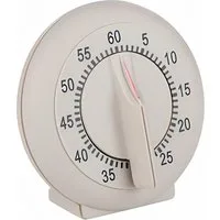 *Alpina* Kurzzeitmesser KURZZEITMESSER Uhren mechanisch Eieruhr Küchentimer 15 (Beige) Küchenwecker Wecker Küchenuhr Küchen-Timer bis 60 min