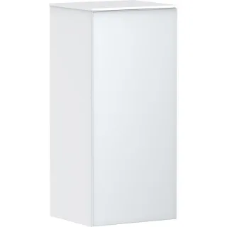 hansgrohe Xevolos E Halbhochschrank 54215320 400x360x890mm, rechts, mattweiß, weiß metallic