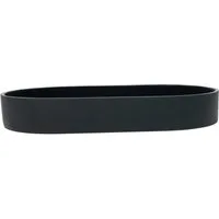 VIVANNO Pflanzschale Fiberglas SOLENA Schale - Anthrazit Matt (1 St), 35x20x5 cm