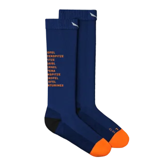 SALEWA - Ortles Dolomites Merino Socken Herren - Blau (Gr.42-44)