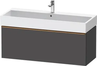 Duravit D-Neo Waschtischunterbau wandhängend Graphit Matt 1184x442x440 mm - DE4275004490000 DE4275004490000