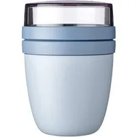 Mepal Aufbewahrungsschüssel Lunchpot ELLIPSE, Blau, Ø 11 cm, Polypropylen