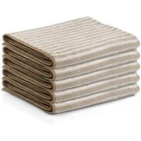 Das Blaue Wunder® Geschirrtuch EXTRA Premium aus Bambusfasern für Küche und Haushalt, (Set in 40 x 70cm), Reinigen und Trocknen, Streifen- und fusselfrei, Waschbar bis 95°C