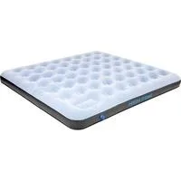 Air bed King Comfort Plus 40027, Camping-Luftbett hellblau/braun