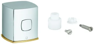 Grohe Temperaturwählgriff 47934 chrom/gold, 47934IG0 47934IG0