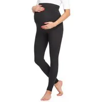 Be Mammy Umstandsleggings Damen Lange Umstandshosen BE20-257 (1-tlg) elastischer Bund