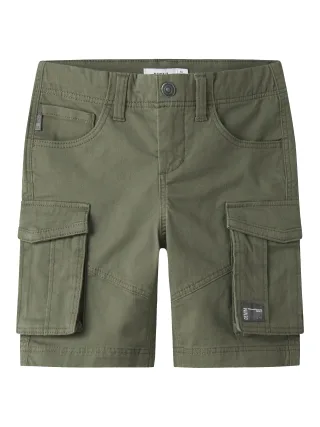 NAME IT - NKMRYAN REG TWI L SHORTS 6776-BA NOOS Deep Lichen Green - Gr. - 92