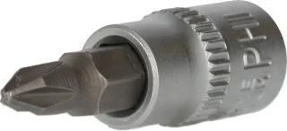 Brilliant Tools 1/4" PH Kreuzschlitz Bit-Stecknuss, PH - BT020991