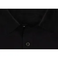 MARVELIS Langarmhemd, Body Fit, Schwarz Bügelleicht, 100 % Baumwolle