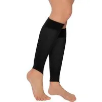 Fußgut Stütz-Stulpen zur Vorbeugung schwerer Beine, anatomisch korrekter Druckverlauf entlastet, vitalisiert, stimuliert, Erholung, 2 Paar, Universalgröße