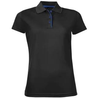 SOLS Performer Sport-Poloshirt für Damen/Damen (Schwarz)