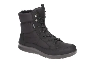 Ecco 215553 BABETT BOOT Damen Winterstiefel Schwarz wasserdicht - GORE-TEX