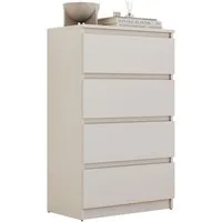 Lookway Kommode HANA M4 – elegante Kommode mit geräumigen Schubladen, Breite: 70 cm