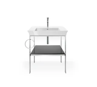 Duravit White Tulip Metallkonsole 684x450x760 mm - WT4543LH1H1 WT4543LH1H1