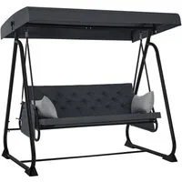 MCombo Hollywoodschaukel M MCombo 3-Sitzer Hollywoodschaukel mit Liegefunktion 4071