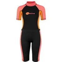 Beco Beermann Neoprenanzug BEactive Neopren Twins "Zebra Vibes" (2-tlg), Neopren-Set für Kids mit Zebra-Style und UV-Schutz