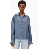Armedangels Langarmbluse EFINARAA Bluse aus 100% LENZING™ ECOVERO™ Viskose Loose Fit