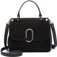 Miss Lulu Umhängetasche Damen Vintage Crossbody Bag mit Kunstleder Mittelgroß