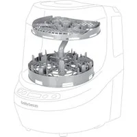 Baby Brezza Dampfsterilisator Einsatz für Milchpumpen – Ersatzregal kompatibel mit allen Marken, Bottle Washer Pro Babyflaschenreiniger