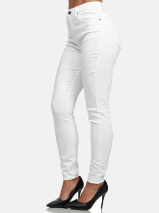 Tazzio Damen Skinny Fit High Waist Jeans